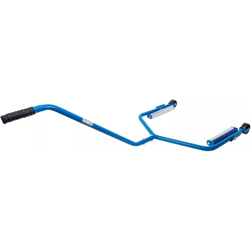 D-Work - Carrello per pneumatici per camion, 66,5 x 9 x 73,5 cm, in acciaio resistente, ruote maneggevoli, trasporto facile e sicuro