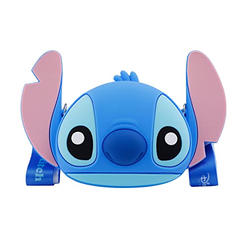 Stitch Wallet Lanyard Stitch Crossbody Bag Stitch Coin Purse Credit Card Holder For Women Girl (A) #TOP19