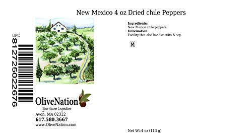 OliveNation New Mexico Dried Whole chile Peppers - 4 oz. image 3