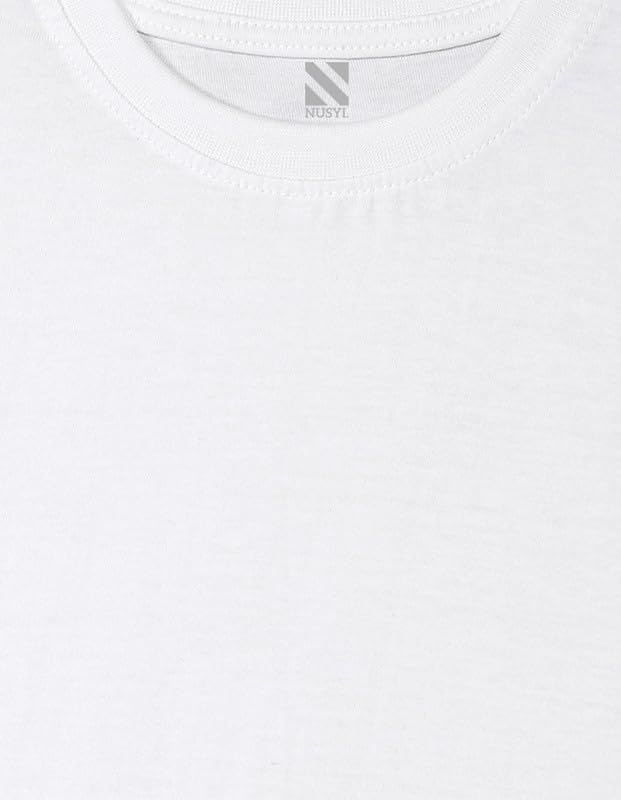 Image of Nusyl Girls Solid Cotton Blend Tshirts - Soft & Comfortable Half-Sleeves T-Shirts | Casual Wear for Kids & Teen Girls | Half Sleeves T-Shirts |- NUGCTSH001-PO2-1