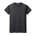 Produktbild GKKXUE Herren-Rundhalsausschnitt Volltonfarbe T-Shirt Sommer Baumwolle Hemd grundiert kurzärmelige Herrenmode halb Ärmel DIY Kleidung Kultur Shirt (3) (Color : Blue 3, Size : L)