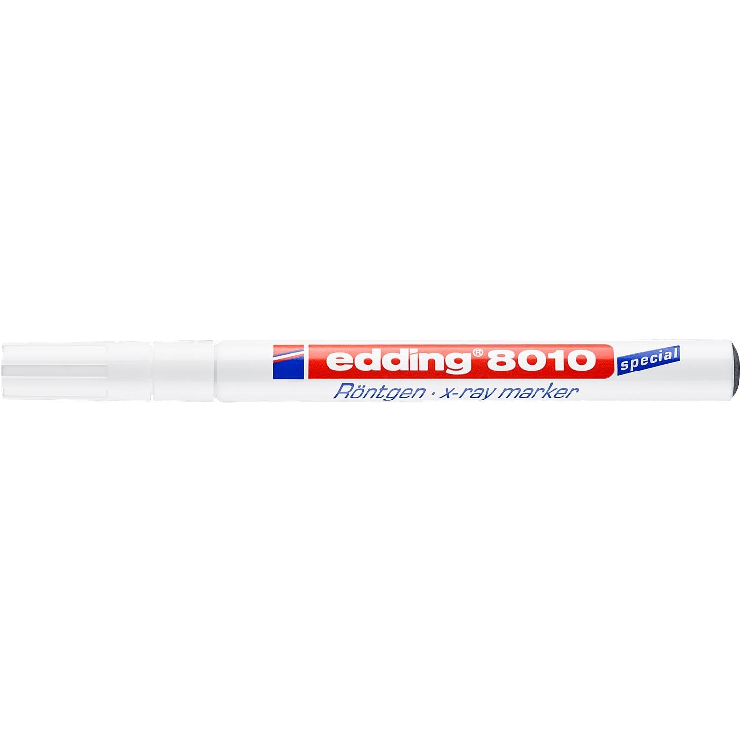 Edding Radiologie-Marker 8010, feine Spitze, 0,8 mm, Weiß, 5 Stück