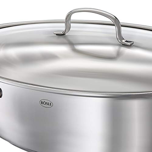 Rösle 13150 - Rostiera Ovale Elegance, in Acciaio