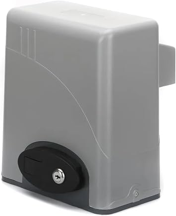 Gate Opener, 240V Automatic Electric Sliding Gate Opener for 600kgs Door Weight Compatible with GSM Gate Opener(GSM Gate Opener Optional),Smooth Operation(110V with GSM)