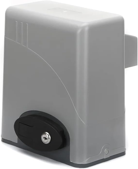 Gate Opener， 240V Automatic Electric Sliding Gate Opener for 600kgs Door Weight Compatible with GSM Gate Opener(GSM Gate Opener Optional),Smooth Operation(110V with GSM)