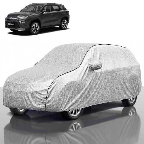 Image of Kayme Compatible with Silver Cruiser Car Cover Waterproof Car Body Cover for All Weather Proof & Full Bottom Elastic, Triple Stitching with 100% Nail Proof Cover