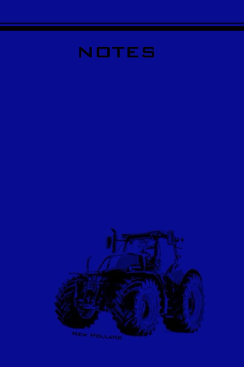 Independently publishedNotebook Journal Tractor Theme New Holland