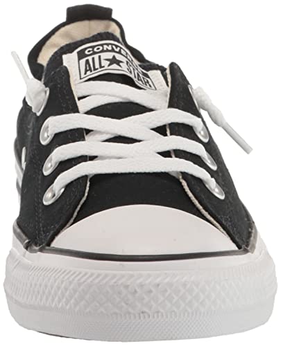 Converse Women's Low-Top Sneakers, Black Black 001, 6.52