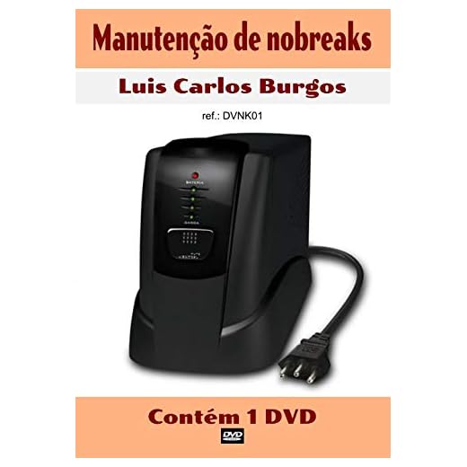 Curso em DVD aula Manutenção de Nobreak. Prof. Burgos