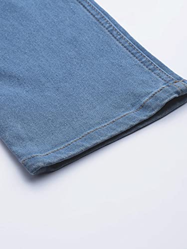 Image of Hubberholme Men's Stretchable Slim Fit Jeans - Casual Cotton Jeans for Men