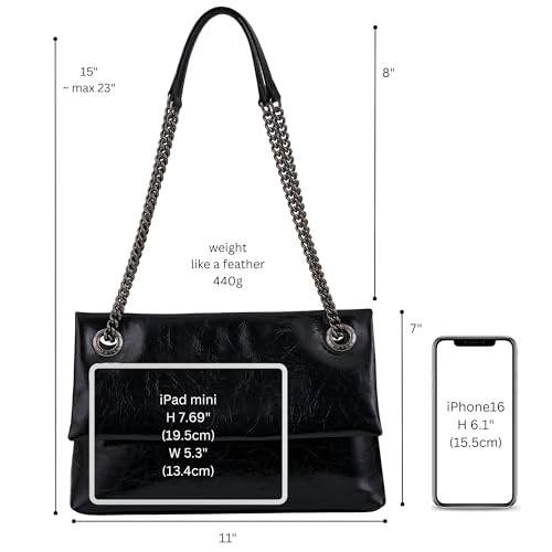 Clara Shoulder Bags for Women, Cute Hobo Tote Handbag chain strap Mini Clutch Purse3