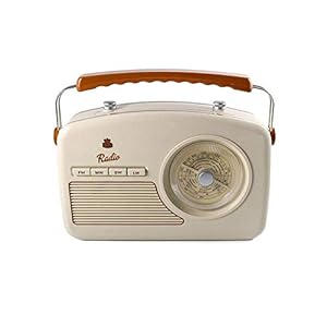 GPO RYDELLCRE radio – Trendy Jaren 50 design radio, FM/AM/SW/LW, roze