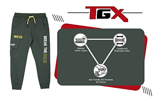 Image of TOP GEAR TGX Boys Cotton Joggers Track Pant