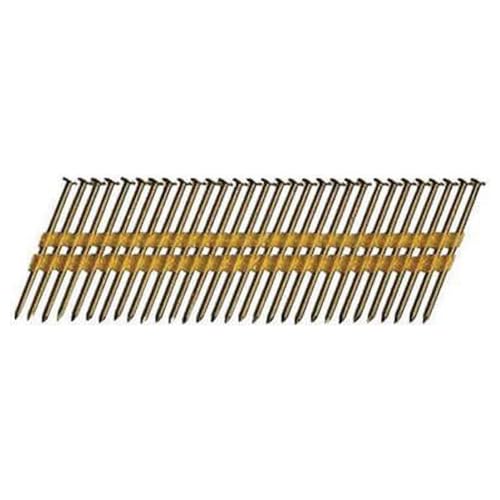 3.25 x 0.12 in. Dia. 21 deg Smooth Shank Angled Strip Framing Nails Pack of 4000