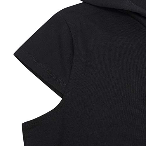 Glorystar Women's Casual Fitted Long Sleeve Pullover Pocket Knee Length Sweatshirt Hoodie Dress #TOP4