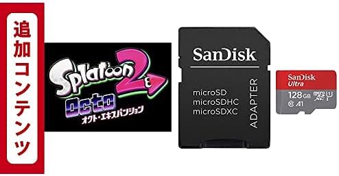 Amazon Co Jp Switch用追加コンテンツ スプラトゥーン2 オクト エキスパンション オンラインコード版 サンディスク Microsd 128gb ゲーム