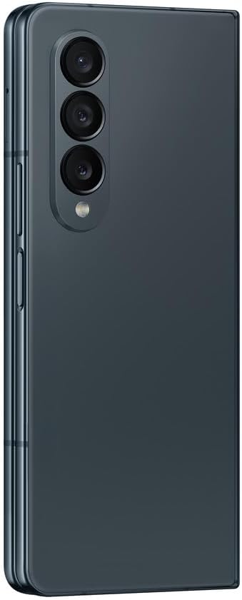 SAMSUNG Galaxy Z Fold 4 Factory Unlocked 256GB Phantom Black SM-F936U1 (Renewed)