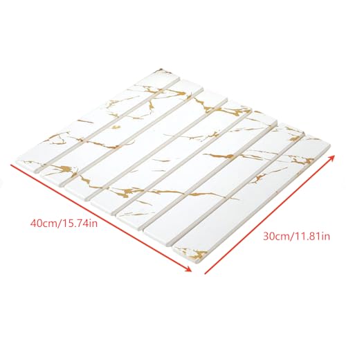 Tapis de séchage en pierre de sable pliable cuisine 7Leaf 40x30 - 5