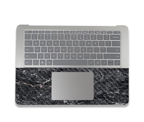 Image of MightySkins Carbon Fiber Skin Compatible with Microsoft Surface Laptop Studio 2 (2023) Full Wrap Kit - Onyx Marble | Protective, Durable Textured Carbon Fiber Finish | Easy to Apply | Made in The USA