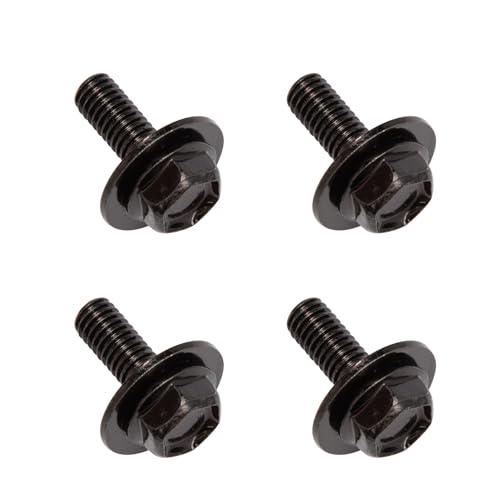 Image of 4PCS 12mm Top Front Skid Plate Bolts and Gasket Fit for Tacoma 4Runner FJ Cruiser Tundra Land Cruiser Sequoia 2013 2014 2015 2016 2017 2018 2019 2020