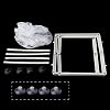 Fish Nursery for Aquarium Breeding Net Hatchery Incubator with Suction Cup Easy to Install on Breeder Box