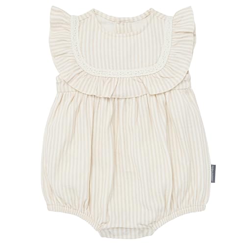 Image of Modern Moments by Gerber Baby Girls' Ruffle Bodice Bubble Romper