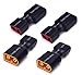 FPVDrone Male XT60 to Female Deans T-Plug Connector Adapter No Wires for RC Lipo Battery(4 PCS)