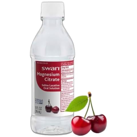 Swan Magnesium Citrate Saline Laxative - Cherry Cover