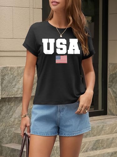 Image of UNCLECAT Womens Crop Tops Loose Fit Cap Short Sleeve Summer Tee