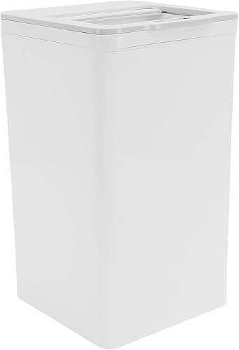 Miniatura 3 de POCREATION Bote de basura con sensor de movimiento sin contacto, cubo de basura eléctrico con sensor de patada automático de 9L con tapa