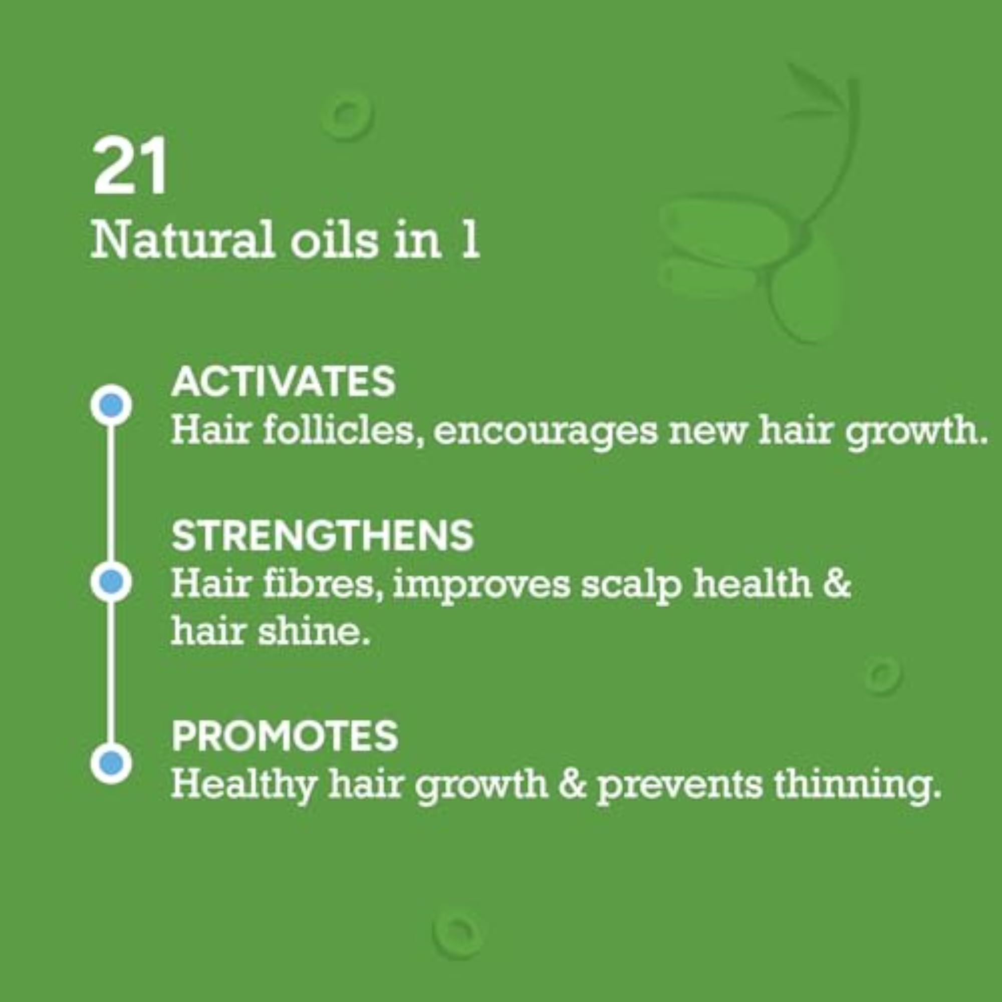 21-In-1 Supercharged Hair Oil with Scalp Applicator