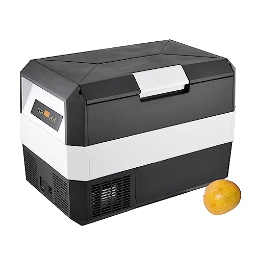 Prime Tech Eco-Line Compressorkoelbox, 25/30 liter, tot -22 graden, 12/24/230 V voor stopcontact, auto, vrachtwagen, auto, boot, camper, verschillende maten