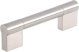 Richelieu Hardware BP52796195 Pull Avellino Collection, 3 3/4 in, Brushed Nickel