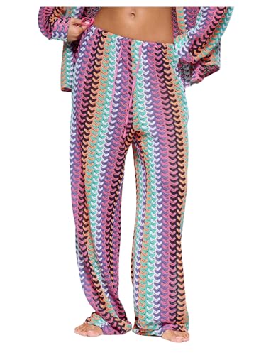 GORGLITTER - GORGLITTER Women's Beach Cover Up Pants - Crochet Low Rise Wide Leg Trousers - Best Deal on Amazon