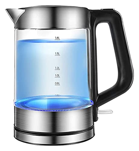 Hervidor eléctrico de agua con apagado automático y vidrio