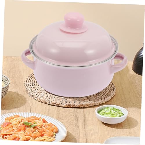 Cocotte classique Alipis en émail durable avec double poignée