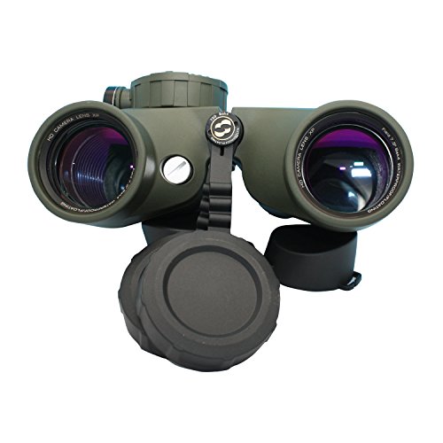 Binoculares militares HD 7x50 impermeables con brújula miniatura 4