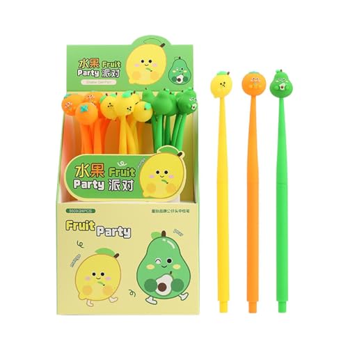 Bolígrafo de gel Soft Fruit Party 0.5mm multicolor 6 piezas