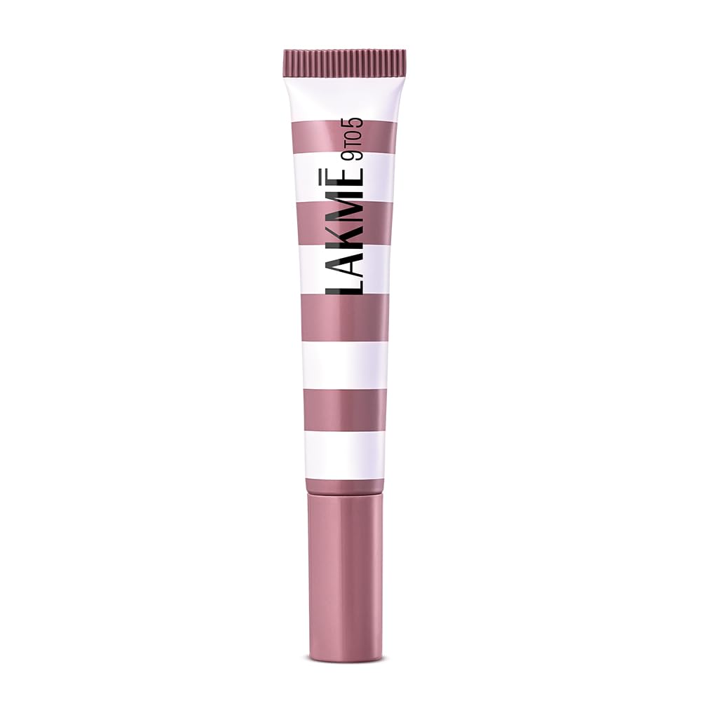 Lakme 9to5 Hya Beach Edit Lip Gloss Stain -2 Rosy Sunday, Long Lasting Stain, For Soft and Nourished Lips, with Linoleic A...