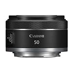 Canon RF50mm F1.8 STM Lens, Fixed Focal Length Prime Lens, Compatible with EOS R Series Mirrorless Cameras, Black - Image 2