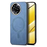 Rfvzubemok Compatible avec Realme Narzo 60x 5G Protection Contre Les Chocs Housse Coque,Etui de Protection des Angles Blue