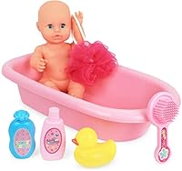 Algopix Similar Product 20 - Click N Play Baby Doll Bathtub Pretend