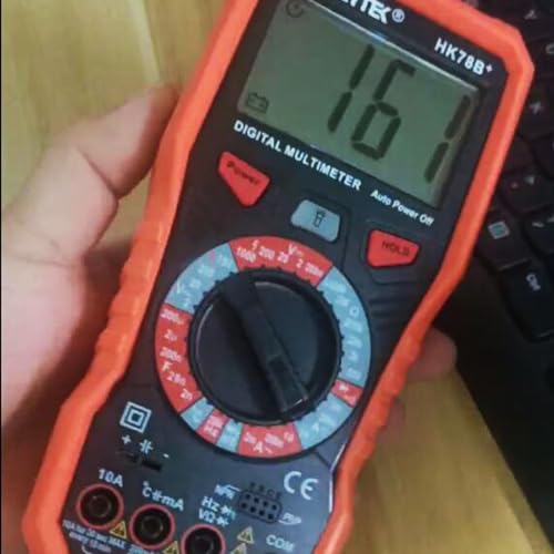 Image of Ture RMS Digital Multimeter Electric Multimeter for Accurately Measuring Voltage Current Resistance Capacitance Temperature