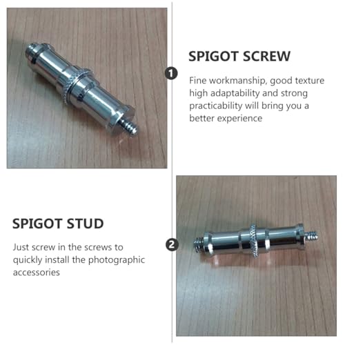 Image of 4Pcs Stainless Steel 1 /4 to 3 /8 Screw Adapter Spigot