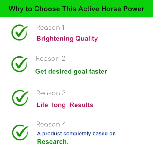 Horse Power Multivitamin Capsules - 1 Month Pack for Perfect Health Desire - Better Than Other Horse Power Tablets