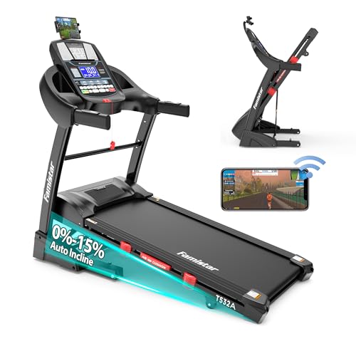 4.5HP Folding Treadmill with App Control