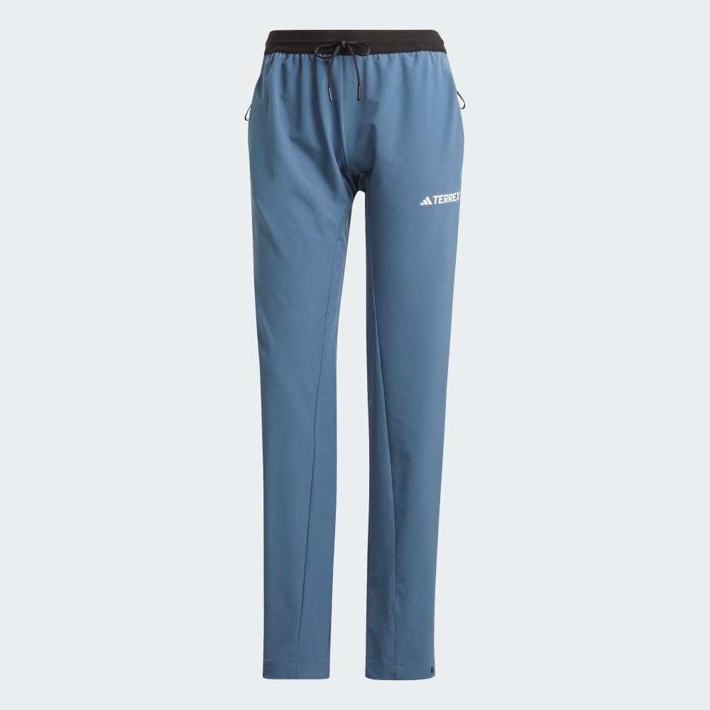 adidas Womens Terrex Liteflex Drawstring Hiking Pants Hiking Casual Drawstring - Black