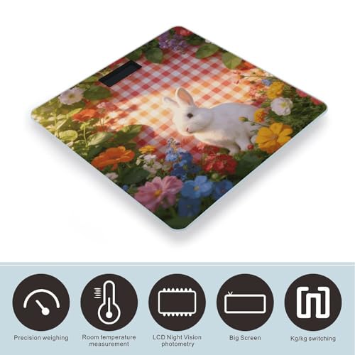Báscula digital para baño LZQPOEAS, hasta 180 kg miniatura 3