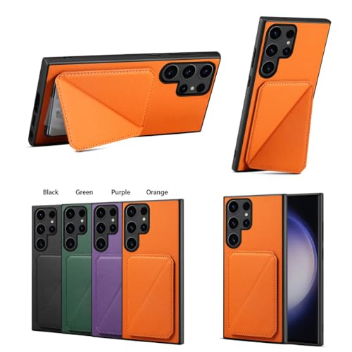 Étui en cuir de qualité pour Samsung S24 Plus noir - 6
