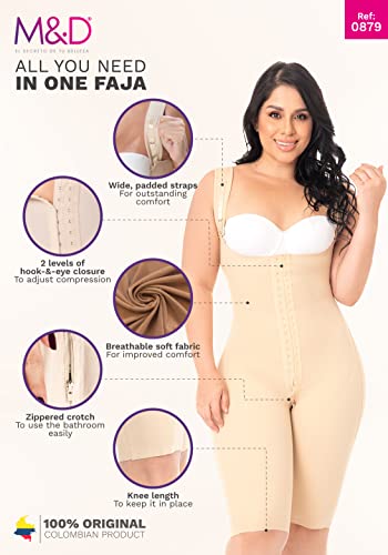 M&D Fajas Colombianas Post Surgery Shapewear After Liposuction Tummy Control Hourglass Bodysuit for Curvy Women3